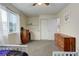 Bedroom featuring neutral carpet, generous closet space and an abundance of storage at 10527 Pierson Cir, Westminster, CO 80021