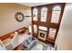 Open-concept room featuring high ceilings, fireplace, dining area and large windows at 11951 Singing Winds St, Parker, CO 80138