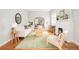 Spacious living area with an open floor plan, fireplace, and natural light at 250 S Ogden St, Denver, CO 80209