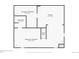 Basement floor plan featuring storage, bathroom, theater and basement at 5706 E Hinsdale Pl, Centennial, CO 80112