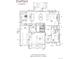 Main level floor plan showcasing a large kitchen, dining area, great room, and 3-bay garage at 945 Saint Andrews Ln, Louisville, CO 80027