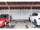 Assigned parking spaces in a covered area offer convenient parking with nearby storage and protection from the elements at 6800 E Tennessee Ave # 351, Denver, CO 80224