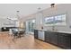 Well-designed kitchen and dining area showcasing modern appliances and a functional layout at 2736 Poplar Grove Pl, Castle Rock, CO 80109