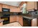 Close up of kitchen with matching appliances and lots of counter space at 8679 Apache Plume Dr, Parker, CO 80134