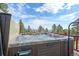 Relax in this hot tub with breathtaking views of the surrounding landscape at 25601 Centennial Trl, Golden, CO 80401