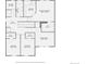 Second floor plan displaying the layout of the bedrooms, bathrooms, and walk-in closets at 303 Diablo Pl, Brighton, CO 80603