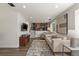 Basement living room at 16402 E Tennessee Ave, Aurora, CO 80017