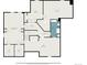 Floor plan of the basement features a recreation room, a utility room and extra space for customization at 5442 S Dayton Ct, Greenwood Village, CO 80111