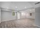 Finished basement with recessed lighting and wood-look flooring offers flexible living space at 5442 S Dayton Ct, Greenwood Village, CO 80111