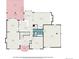 Detailed floor plan showcasing the layout of the home's first floor, including kitchen, living, and outdoor spaces at 5442 S Dayton Ct, Greenwood Village, CO 80111