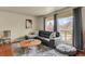 Cozy living room featuring a comfortable sofa, area rug, and natural light from large windows at 784 W Sterne Pkwy, Littleton, CO 80120
