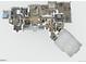Detailed top-down view of the second floor layout, showcasing multiple bedrooms, bathrooms, and living areas at 15295 E Cherry Creek S Rd, Larkspur, CO 80118