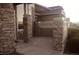Covered porch with decorative stone pillars at the front of this charming home at 4746 Raven Run, Broomfield, CO 80023