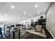Bright lofted office space with hardwood floors, a large desk, and natural light at 6360 W 1St Ave, Lakewood, CO 80226