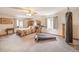 Bright bedroom with a treadmill, punching bag, and built-in storage at 1415 Isabell St, Golden, CO 80401