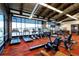 Bright gym space equipped with modern fitness equipment and large windows at 12930 Bobcat Ct, Broomfield, CO 80021