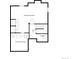 Basement floor plan featuring a recreation room, laundry, and electrical room at 4605 S Yosemite St # 36, Denver, CO 80237