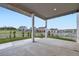 Spacious covered patio with views of the community at 5641 Echo Hollow St, Castle Rock, CO 80104