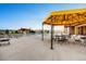 Inviting community pool area with comfortable seating, shaded cabanas, and a spa, perfect for relaxation and social gatherings at 5641 Echo Hollow St, Castle Rock, CO 80104