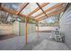 Spacious backyard featuring a shed, a gazebo, and a machine at 2616 S Leyden St, Denver, CO 80222