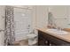 Bathroom with a tub and a sink at 2342 Shipman St, Brighton, CO 80603