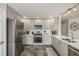 Bright kitchen with stainless steel appliances, ample cabinet space, and modern countertops at 5168 Rocky Mountain Dr, Castle Rock, CO 80109