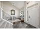 Inviting living room with high ceilings, stylish decor, and ample natural light at 5168 Rocky Mountain Dr, Castle Rock, CO 80109