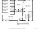 Detailed first floor plan showcasing layout with kitchen, bedroom, utility and storage rooms at 1422 Ivy St, Denver, CO 80220