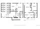 Two-story floor plan featuring kitchen, living room, bedroom, utility and storage spaces layout at 1422 Ivy St, Denver, CO 80220