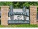 Frederick Recreation Area entrance sign with stone pillars at 6530 13Th St, Frederick, CO 80530