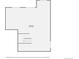 Floor plan showing dimensions of the unfinished basement at 6612 S Muscadine Ct, Aurora, CO 80016