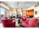 Inviting living area with a cozy fireplace, comfortable seating, and ample natural light at 1610 Little Raven St # 502, Denver, CO 80202