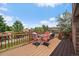 Outdoor deck with a seating area and grill, perfect for entertaining and enjoying the view at 11149 Seton Pl, Westminster, CO 80031