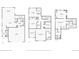 Floor plan layout showcasing the different rooms and dimensions of the home's two floors and basement at 8982 Spaulding St, Parker, CO 80134