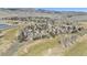 Overhead view of the community with golf course at 6406 Eagle Ct, Longmont, CO 80503
