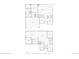 Detailed floor plan showcasing the layout of the home's first floor and basement at 1526 Peach Ct, Brighton, CO 80601