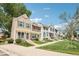 Charming row of townhomes with well-kept lawns and inviting entryways at 6722 S Independence St, Littleton, CO 80128