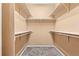 Walk-in closet with installed shelving perfect for ample storage at 9626 E 105Th Pl, Commerce City, CO 80640