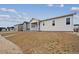 New construction home showcasing a spacious backyard ready for landscaping and outdoor enjoyment at 24780 E 39Th Ave, Aurora, CO 80019