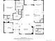Detailed floor plan showcasing the layout of the primary bedroom, living room, kitchen, and other rooms in the house at 7284 Timbercrest Ln, Castle Pines, CO 80108