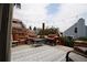 Outdoor deck with cozy seating, decorative lighting, and stylish decor perfect for relaxing and entertaining at 7988 S Johnson Ct, Littleton, CO 80128