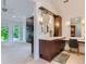 Modern bathroom with double vanity, large shower, and soaking tub at 1237 S Saint Paul St, Denver, CO 80210