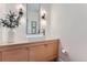 Modern bathroom with a floating sink and sleek cabinetry at 1237 S Saint Paul St, Denver, CO 80210