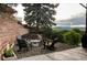 Outdoor seating area with comfortable chairs and scenic mountain views at 12212 W 16Th Dr, Lakewood, CO 80215