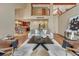 Spacious living room with hardwood floors, high ceilings, and open floor plan at 2880 Lake Meadow Dr, Monument, CO 80132