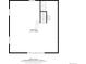 Basement floor plan showing the total area of the basement at 3150 S Pitkin St, Aurora, CO 80013