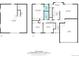 Comprehensive floor plans of both floors showing the layout with the basement, garage, and bedrooms at 3150 S Pitkin St, Aurora, CO 80013