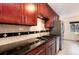 Updated kitchen featuring stainless steel appliances and granite countertops at 3150 S Pitkin St, Aurora, CO 80013