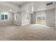 Spacious basement with carpet, large windows, and recessed lights, ready for personalization at 2171 Peralta Loop, Castle Rock, CO 80104