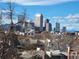 Wonderful Denver city view featuring the building skyline on a partially sunny day at 1085 N Lafayette St # 602, Denver, CO 80218